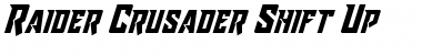 Download Raider Crusader Shift Up Font Download Raider Crusader Shift Up Font