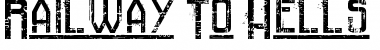 Download Railway To Hells Font Download Railway To Hells Font