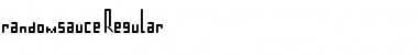 Download randomsauce Font Download randomsauce Font