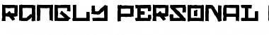 Download Rangly PERSONAL USE ONLY Font Download Rangly PERSONAL USE ONLY Font
