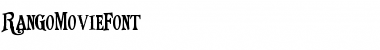 Download RangoMovieFont Font Download RangoMovieFont Font