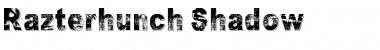 Download Razterhunch Shadow Font Download Razterhunch Shadow Font