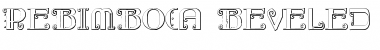Download Rebimboca Beveled Font Download Rebimboca Beveled Font