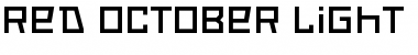 Download Red October Light Font Download Red October Light Font