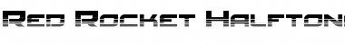 Download Red Rocket Halftone Font Download Red Rocket Halftone Font