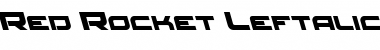 Download Red Rocket Leftalic Font Download Red Rocket Leftalic Font