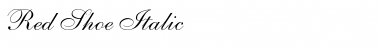 Download Red Shoe Italic Font Download Red Shoe Italic Font