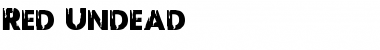 Download Red Undead Font Download Red Undead Font