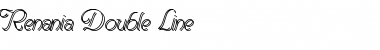 Download Renania Double Line Font Download Renania Double Line Font