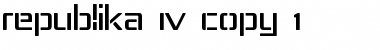 Download Republika IV Font Download Republika IV Font