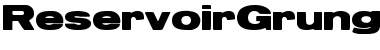 Download ReservoirGrunge Font Download ReservoirGrunge Font