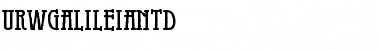 Download URWGalileiAntD Font Download URWGalileiAntD Font