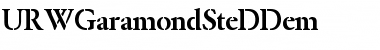 Download URWGaramondSteDDem Font Download URWGaramondSteDDem Font