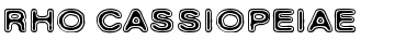 Download Rho Cassiopeiae Font Download Rho Cassiopeiae Font