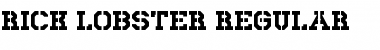 Download Rick Lobster Font Download Rick Lobster Font