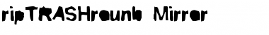 Download ripTRASHround Font Download ripTRASHround Font
