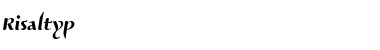 Download Risaltyp Font Download Risaltyp Font