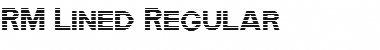 Download RM Lined Font Download RM Lined Font