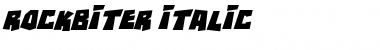 Download RockBiter Font Download RockBiter Font