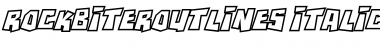 Download RockBiterOutlines Font Download RockBiterOutlines Font