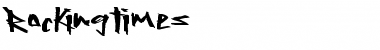 Download RockingTimes Font Download RockingTimes Font