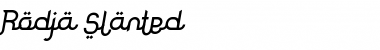 Download Rodja Slanted Font Download Rodja Slanted Font