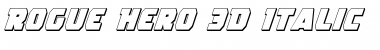 Download Rogue Hero 3D Italic Font Download Rogue Hero 3D Italic Font