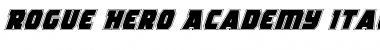 Download Rogue Hero Academy Italic Font Download Rogue Hero Academy Italic Font