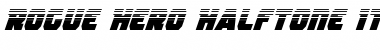 Download Rogue Hero Halftone Italic Font Download Rogue Hero Halftone Italic Font