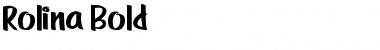 Download RolinaBold Font Download RolinaBold Font