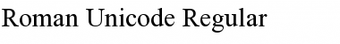 Download Roman Unicode Font Download Roman Unicode Font