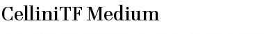 Download CelliniTF-Medium Font Download CelliniTF-Medium Font
