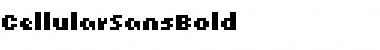 Download CellularSansBold Font Download CellularSansBold Font