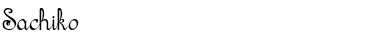 Download Sachiko Font Download Sachiko Font