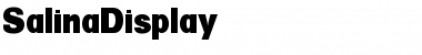 Download SalinaDisplay Font Download SalinaDisplay Font