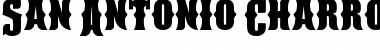 Download San Antonio Charros Font Download San Antonio Charros Font