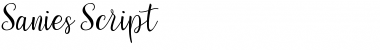 Download Sanies Script Font Download Sanies Script Font