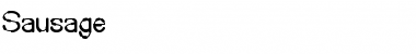 Download Sausage Font Download Sausage Font