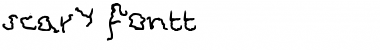 Download scary fontt Font Download scary fontt Font