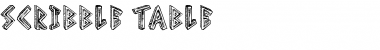 Download Scribble Table Font Download Scribble Table Font