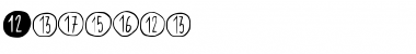 Download Scribynumbers Font Download Scribynumbers Font