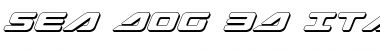 Download Sea-Dog 3D Italic Font Download Sea-Dog 3D Italic Font