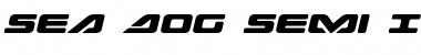 Download Sea-Dog Semi-Italic Font Download Sea-Dog Semi-Italic Font