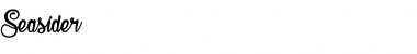 Download Seasider Font Download Seasider Font