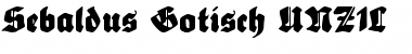 Download Sebaldus-Gotisch-UNZ1L Font Download Sebaldus-Gotisch-UNZ1L Font