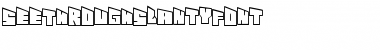 Download SeeThroughSlantyFont Font Download SeeThroughSlantyFont Font