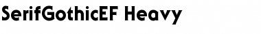 Download SerifGothicEF-Heavy Font Download SerifGothicEF-Heavy Font