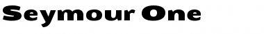 Download Seymour One Font Download Seymour One Font