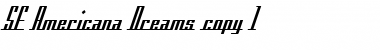 Download SF Americana Dreams Font Download SF Americana Dreams Font