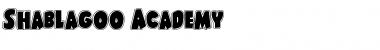 Download Shablagoo Academy Font Download Shablagoo Academy Font